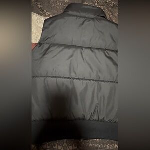 Girls Black Puffer Vest